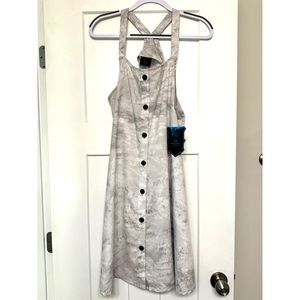 Ocean + Coast® X Realtree Printed Button Down Dress Women's Size Large White NWT